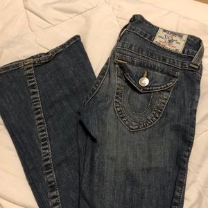True Religion flared jean